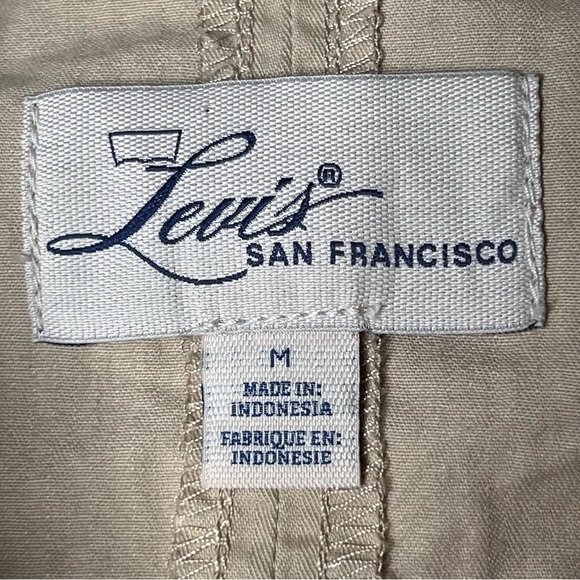 Levi’s tan denim lace appliqué jacket - Picture 9 of 9